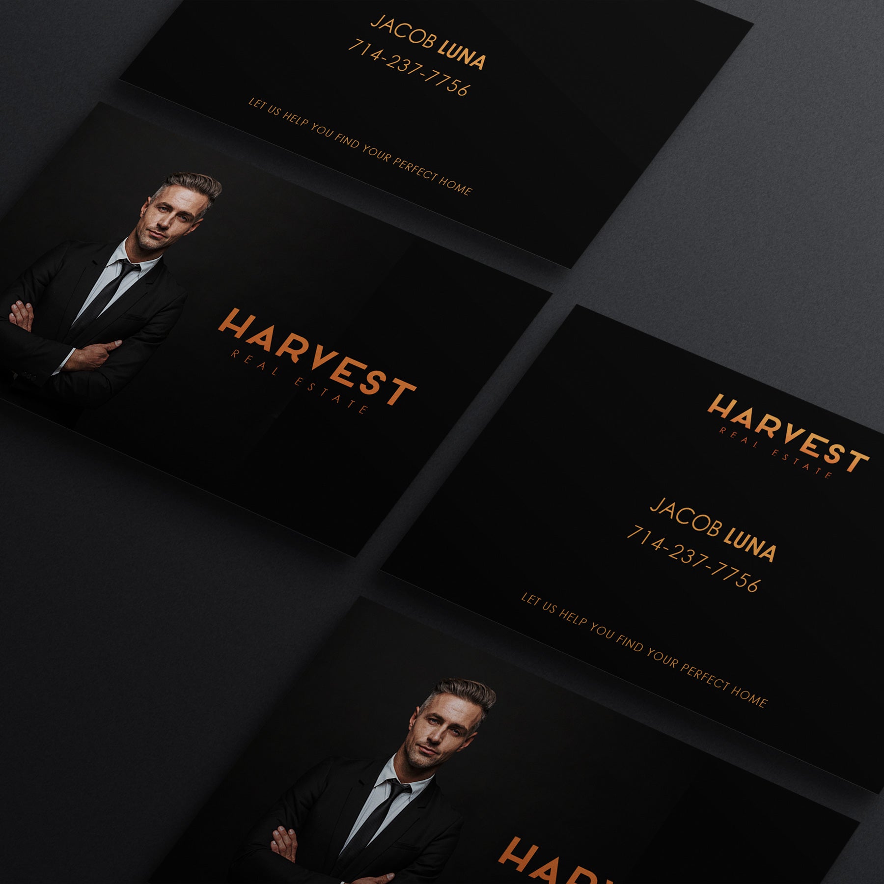Standard Horizontal Business Cards