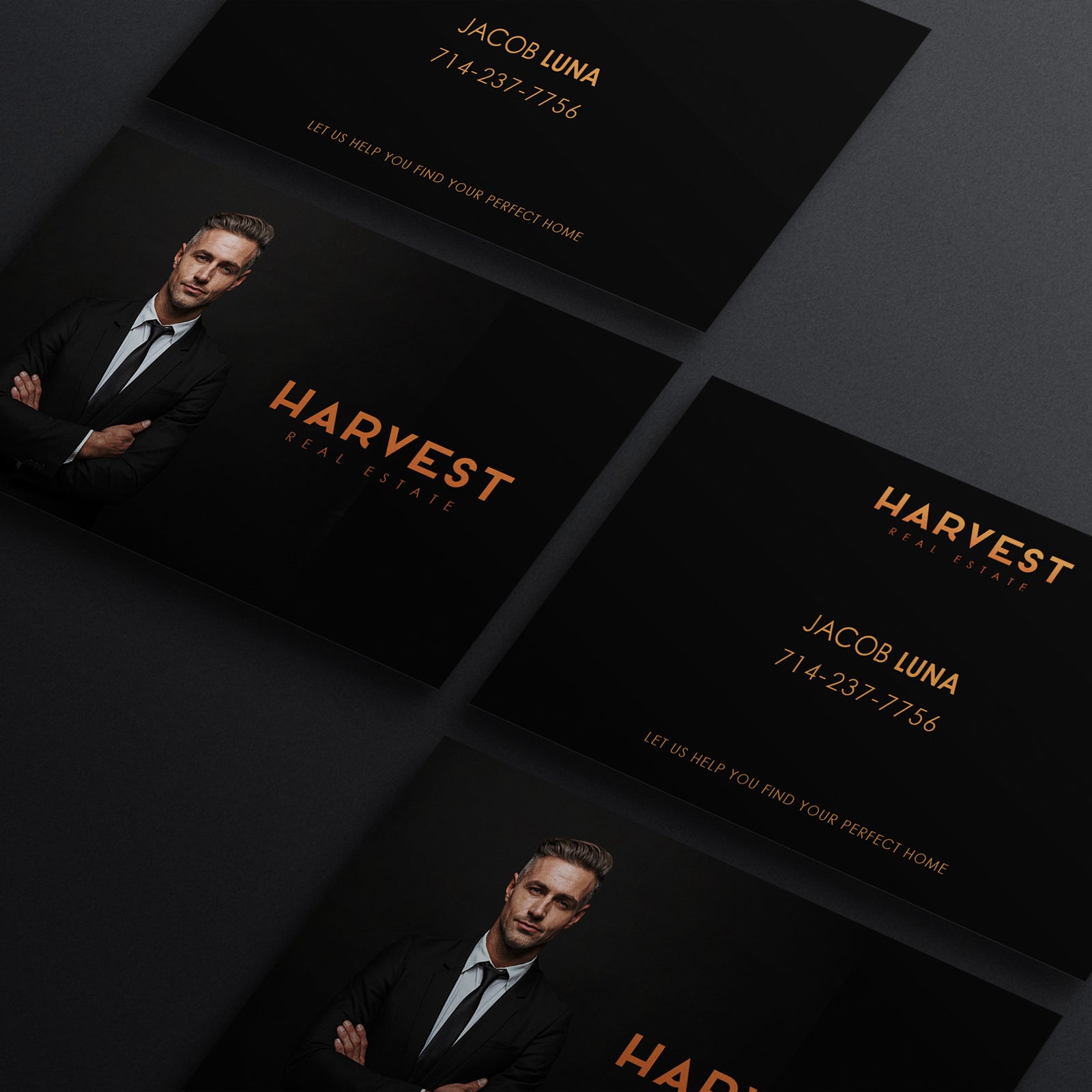 Standard Horizontal Business Cards