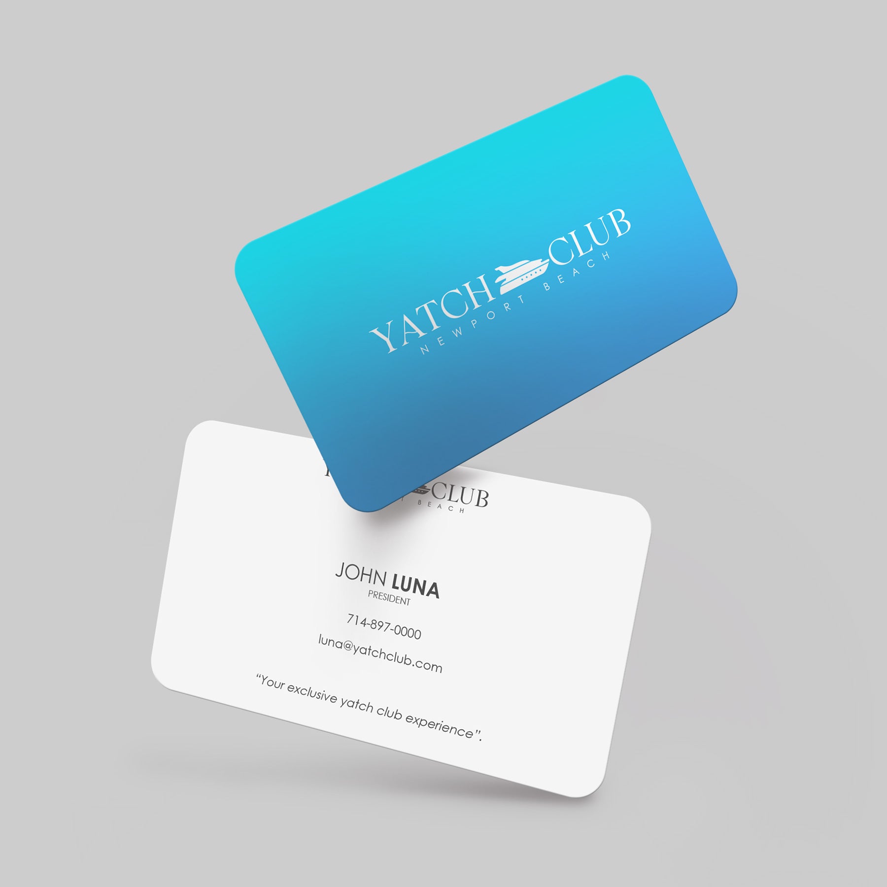 1/8" Matte Rounded Corner Business Cards